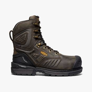 KEEN Philadelphia 8" - Hnede Nepremokave Topanky Panske, K0023SK